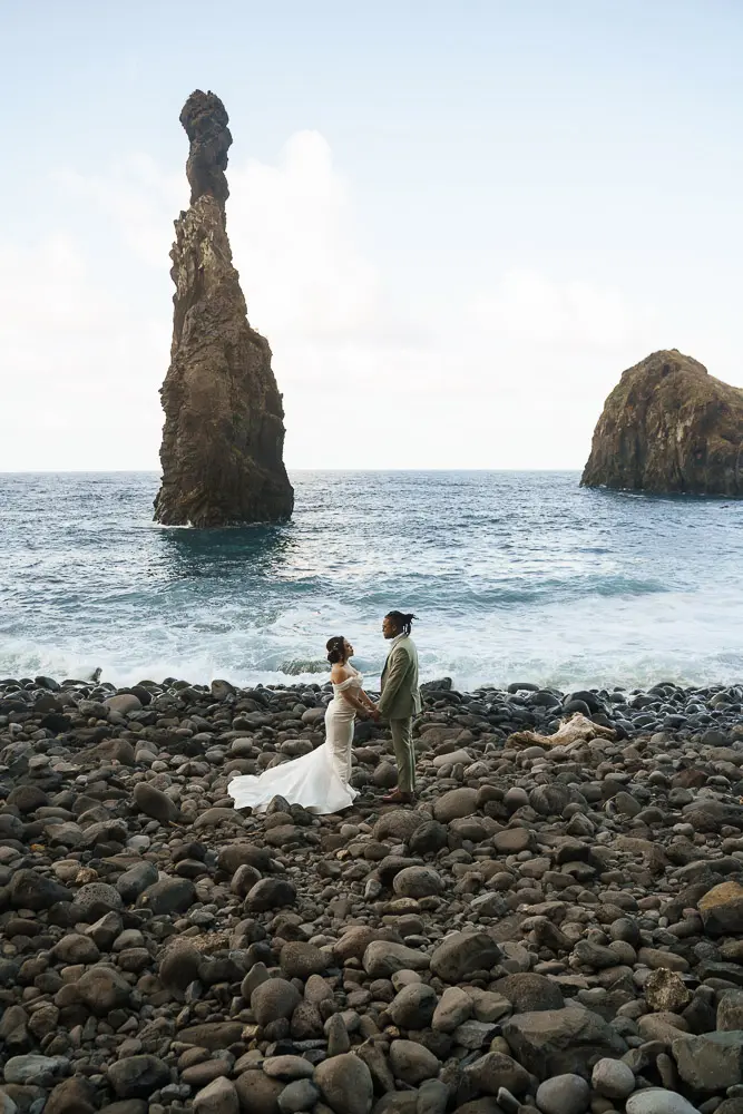 Couple Photo at Ilhéu da Ribeira da Janela