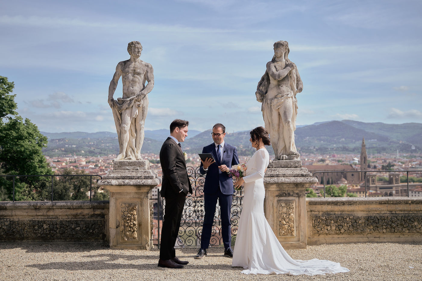 A ceremony in Bardini garden, Florence