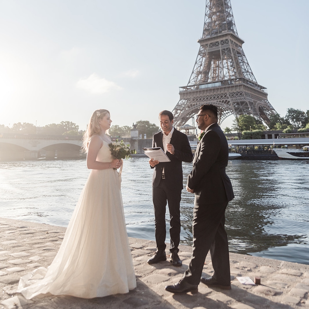 Paris and the Eiffel tower is the first choice to elope in Europe