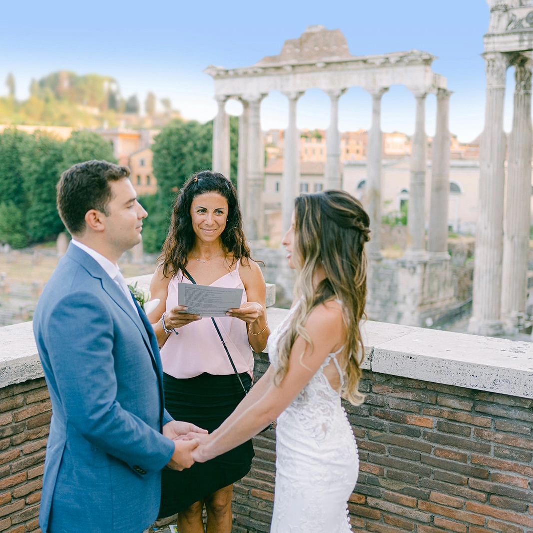 Rome is the best location to Elope in Italy and Europe