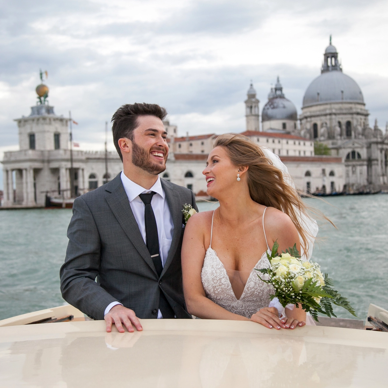 a cruise in venice after the vows