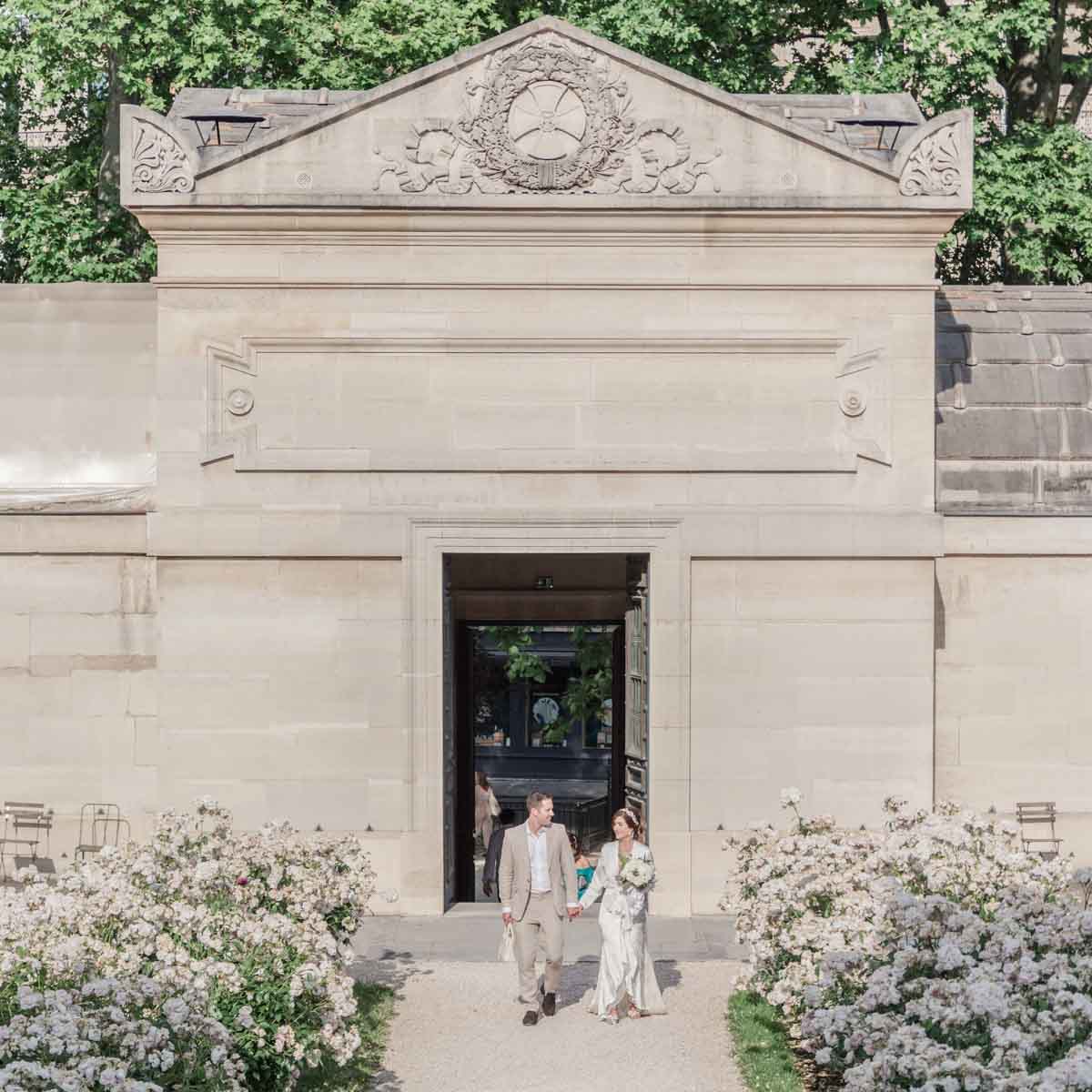 A great garden in this historical Chapelle