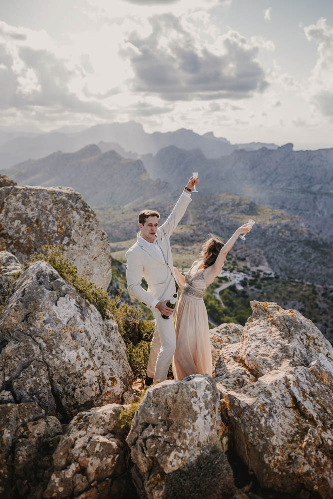 Yeah, the bride and groom are really happy