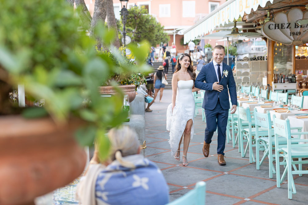 A very quiet moment in Positano village for a walk during the photo tour