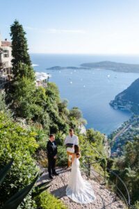 Intimate Elopement in Eze | Romantic French Riviera Wedding