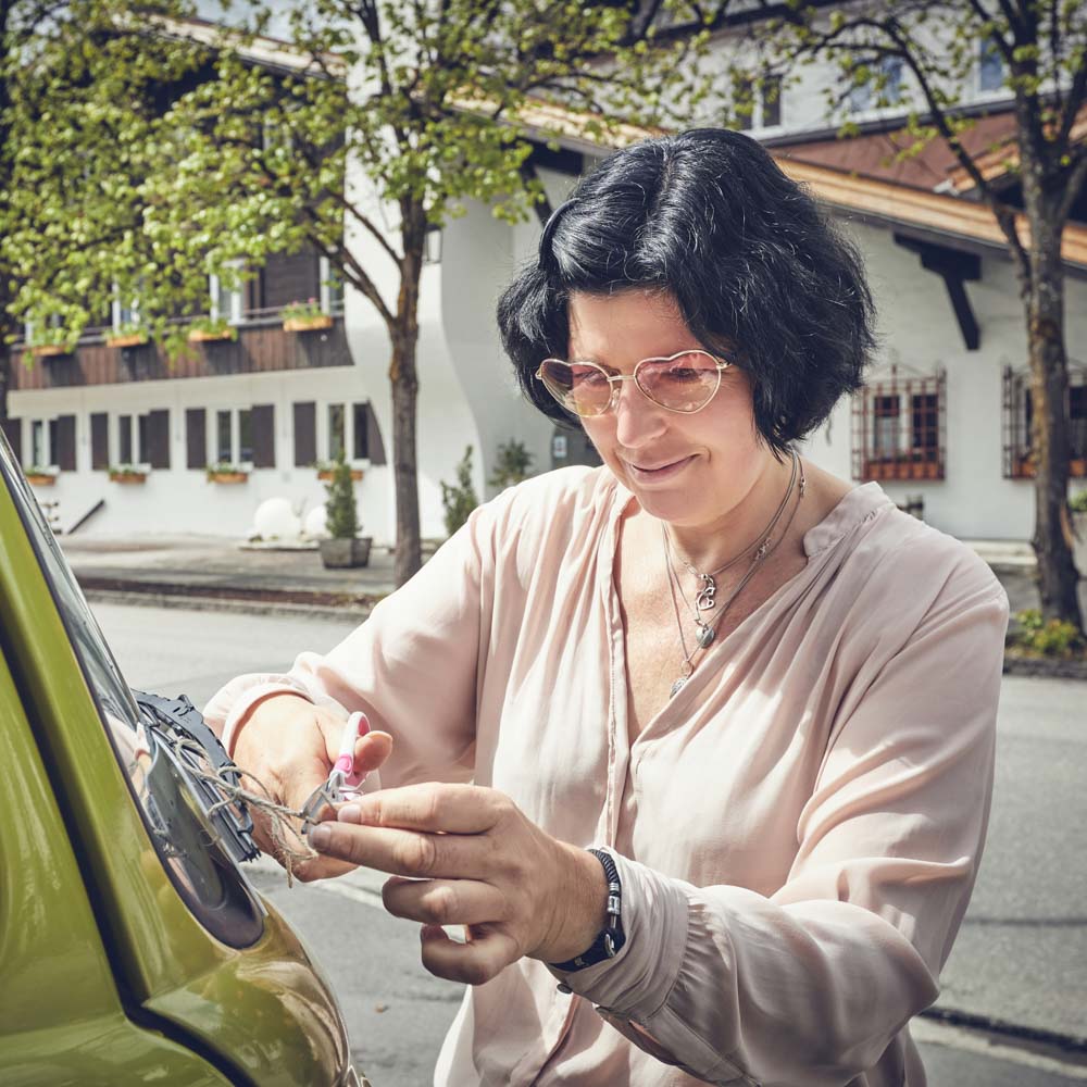 Uschi our ceremony planner in Tyrol