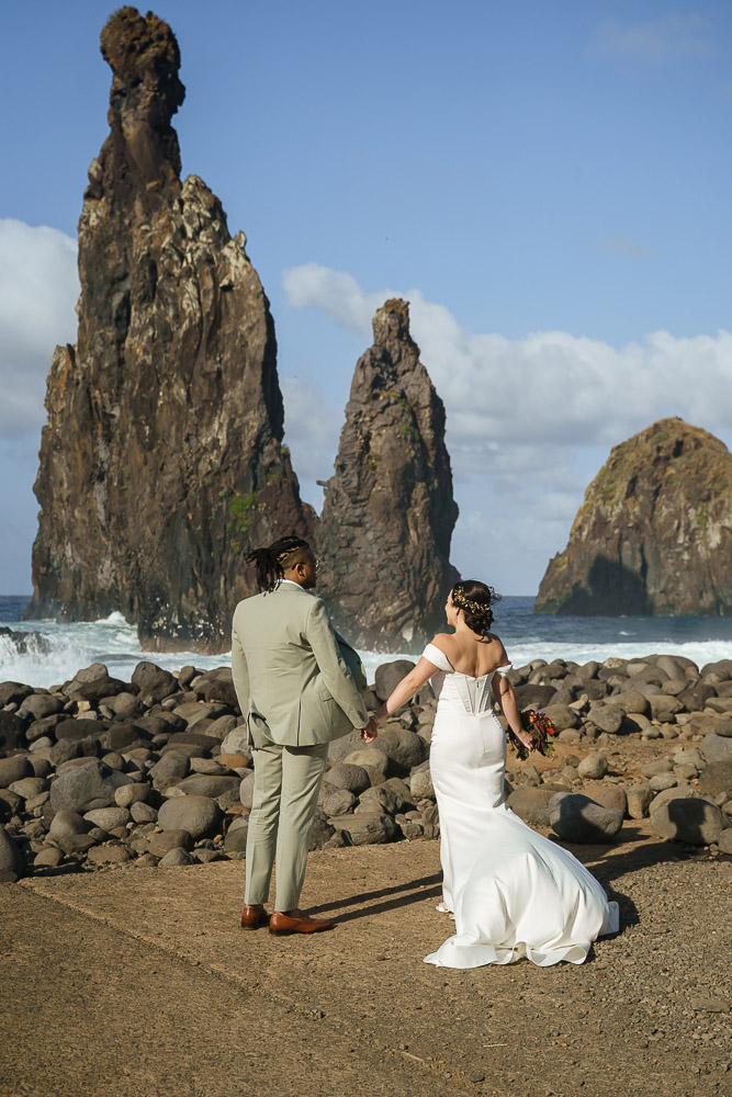 Couple Photo at Ilhéu da Ribeira da Janela