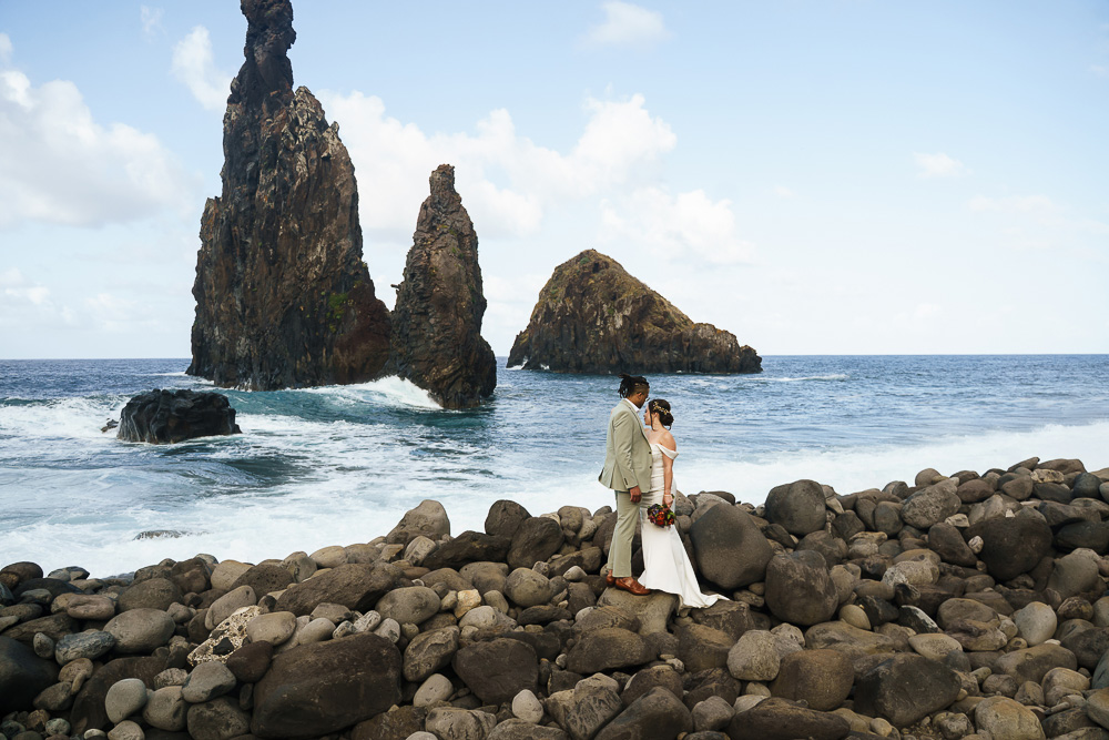 Couple Photo at Ilhéu da Ribeira da Janela