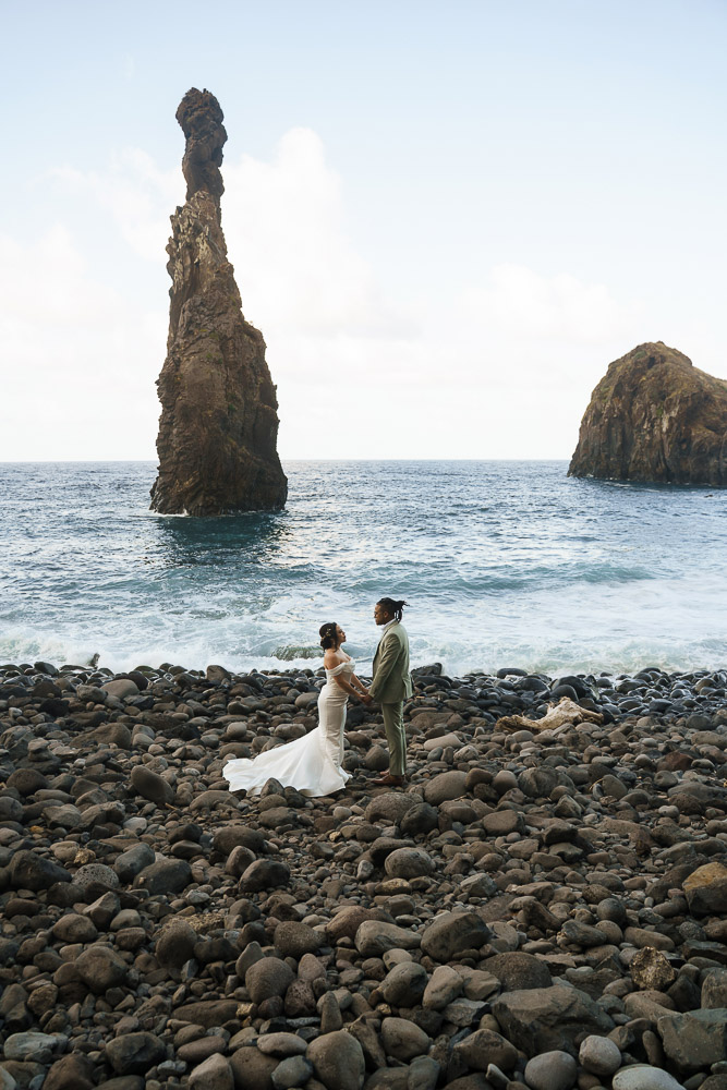 Couple Photo at Ilhéu da Ribeira da Janela