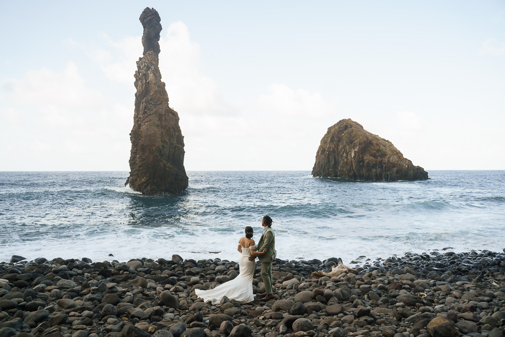 Couple Photo at Ilhéu da Ribeira da Janela