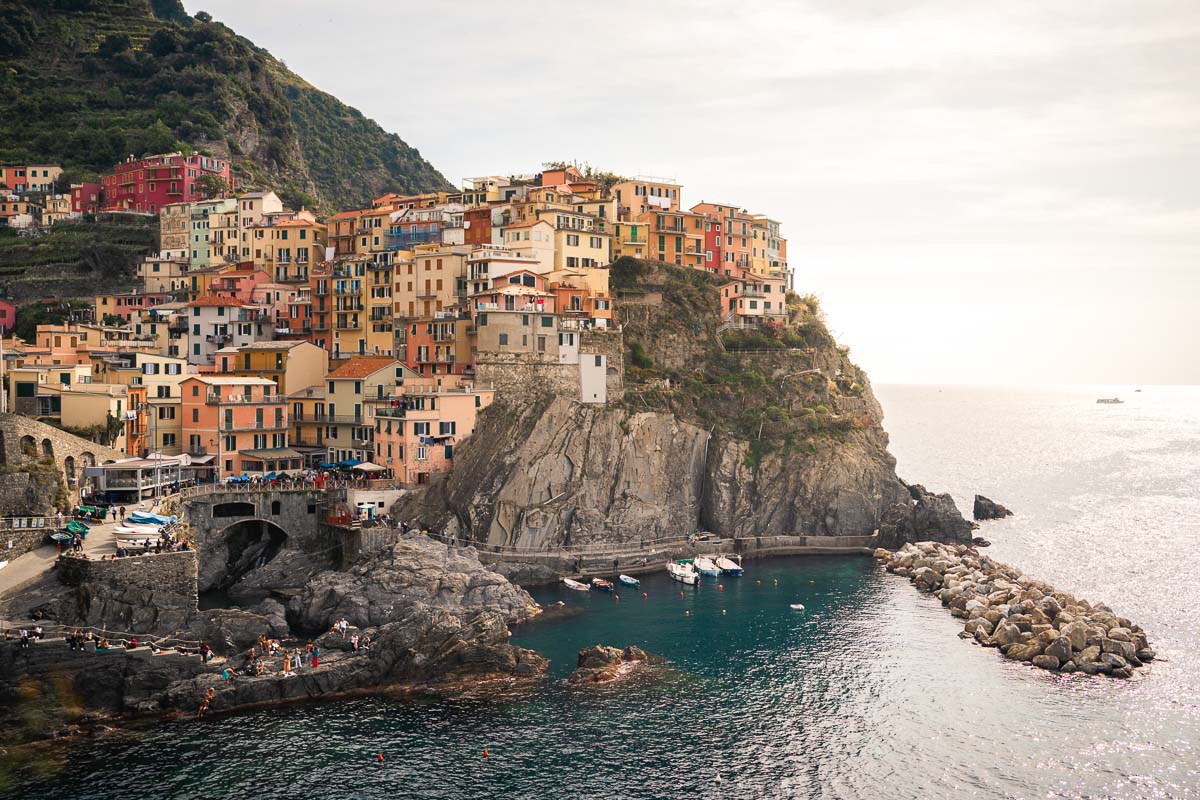 elopement in Cinque Terre-06 Manarola Village,Cinque Terre, view from a drone
